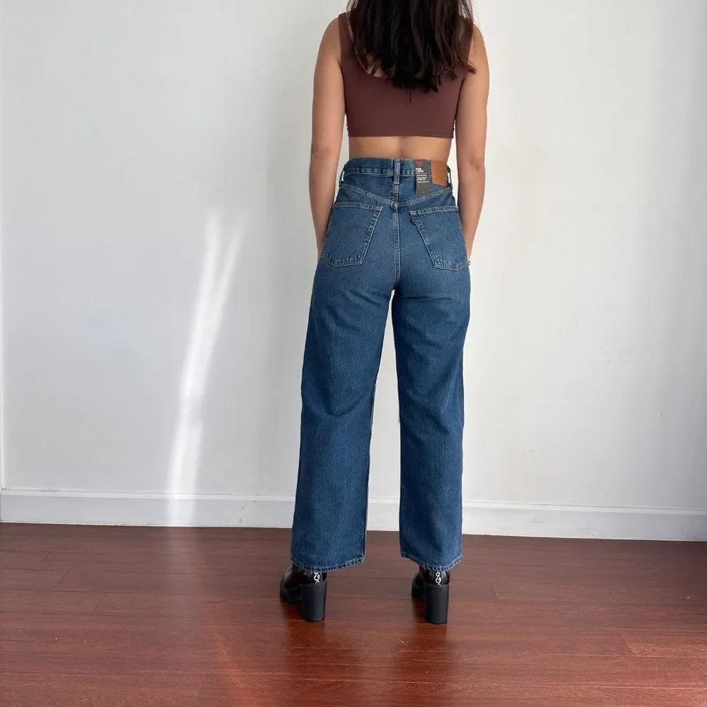 NWT Levi's high waist wide leg jeans - Picture 6 of 9